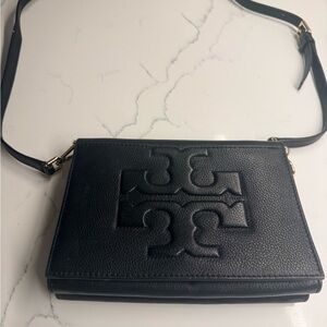Tory Burch Black Leather Crossbody Bag